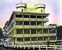 lowry hotel postcard, bath beach, brooklyn